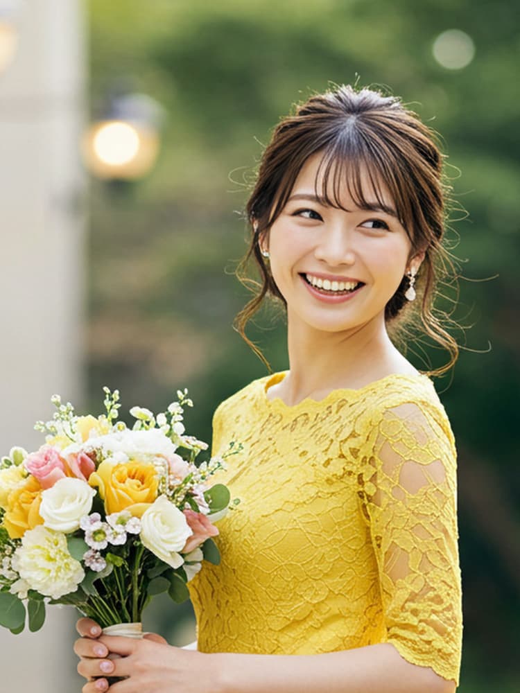 ドレス女性